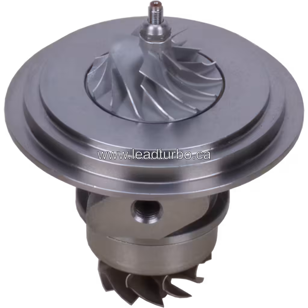 Vista replacement em 45 graus do Core J96 FOR 12589880061 mostrando carcaça do compressor