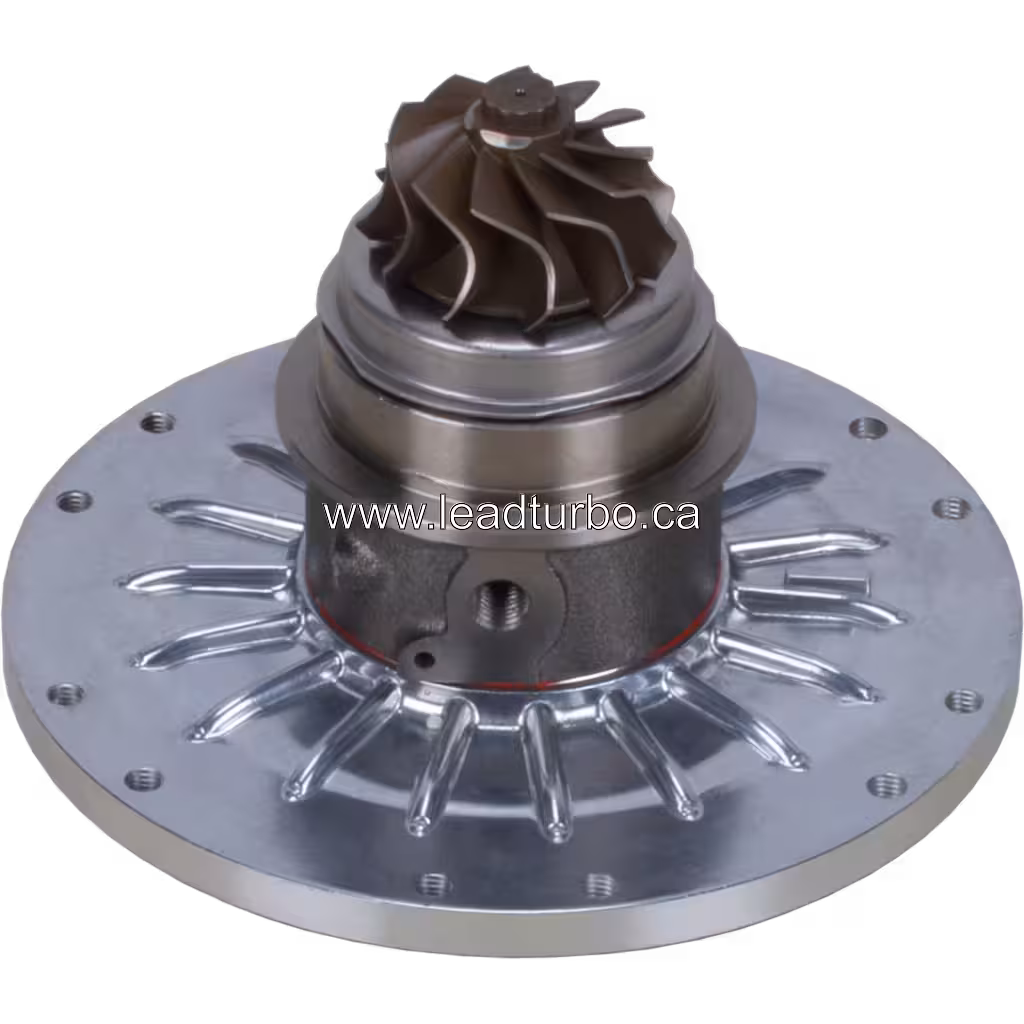 Core турбокомпресора RHG6 114400-4450 для Hitachi ZX350H bottom 45 degree view
