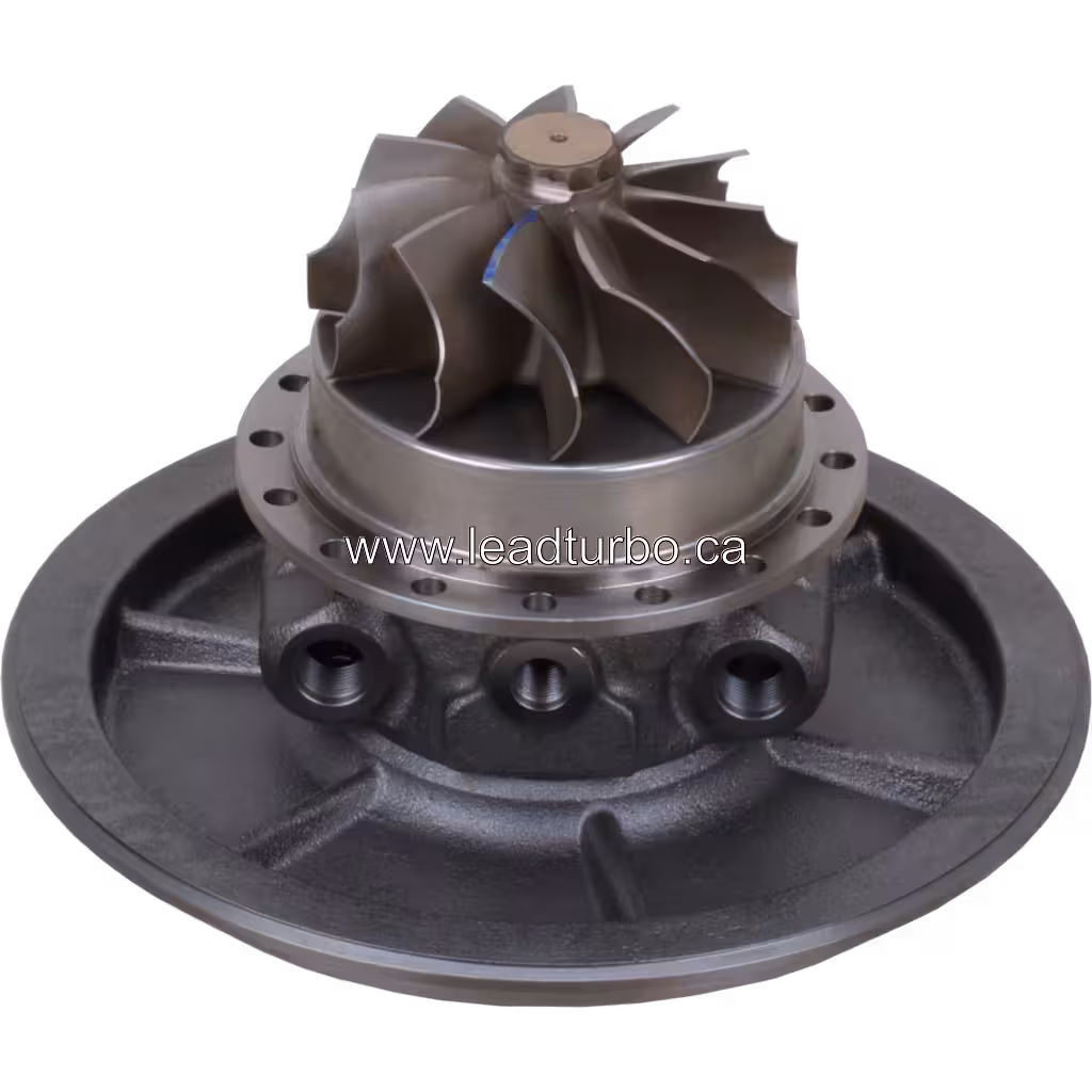 Core de Turbocompresseur HX82 3580746 pour Cummins Q19-P14 bottom 45 degree view
