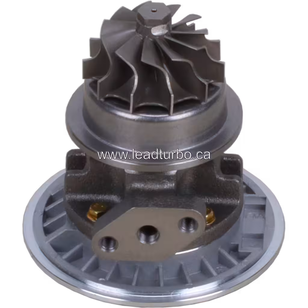 Core turbosprężarki 409172-0102 TA3103 do KOMATSU PC200-5 bottom 45 degree view