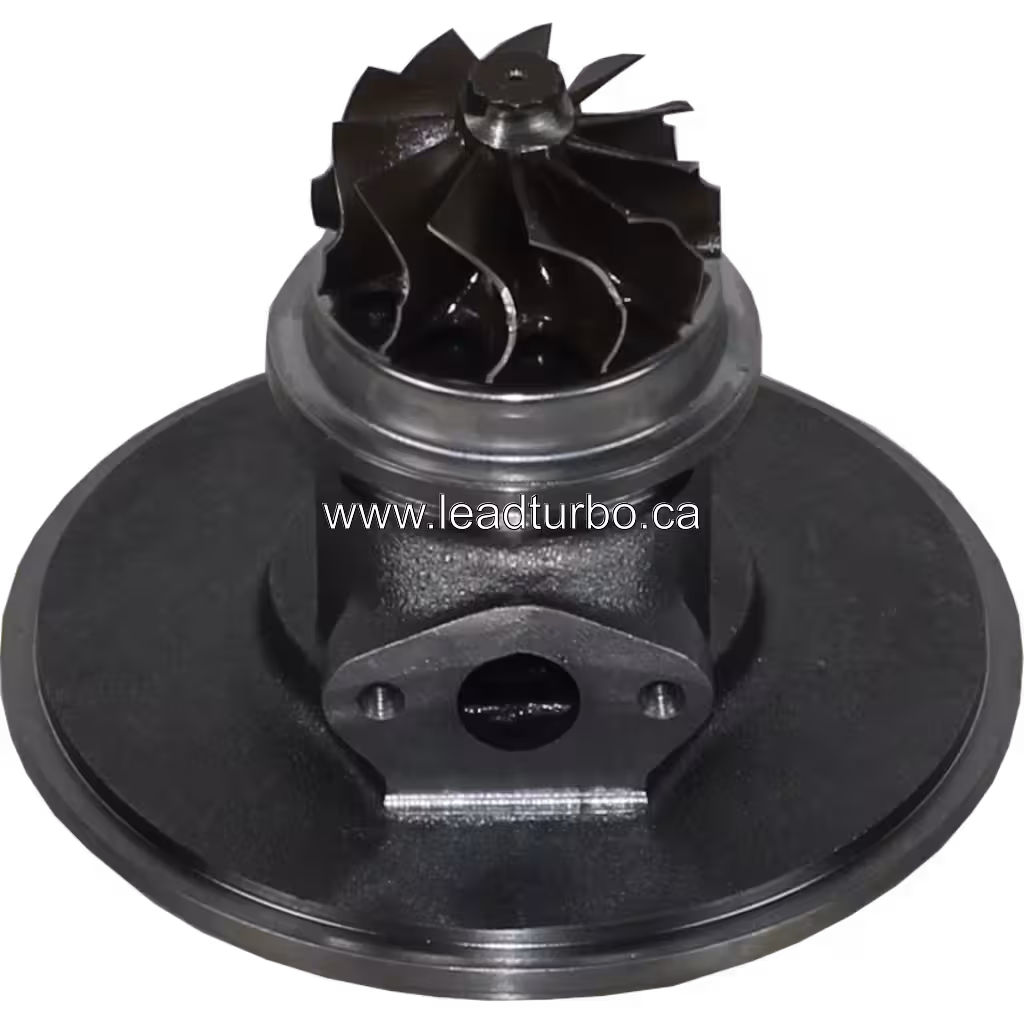 Core turbosprężarki RHC61W-1063P16NWBRLL4715CCZ do 11917518030 (YANMAR 4LHA-STE) bottom 45 degree view