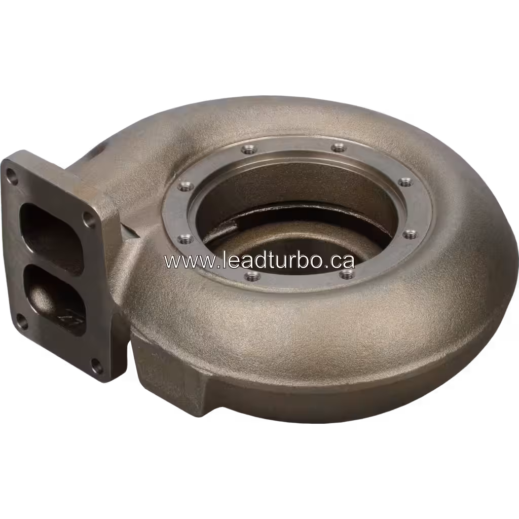 Корпус турбіни для Cummins KTA19 600HP (Післяринкова) bottom 45 degree view