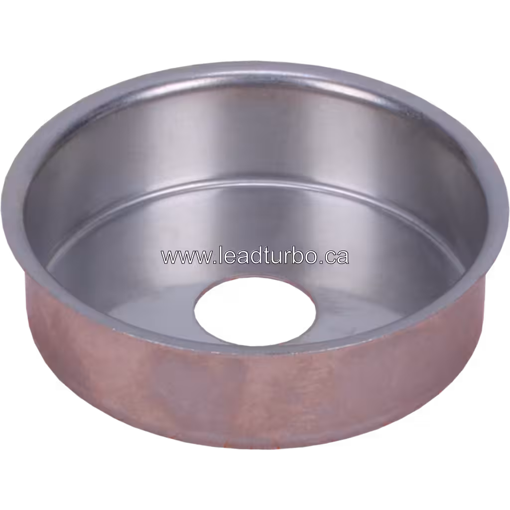 J96 Turbo Heat Shield 13879980066 HS-U Replacement bottom 45 degree view