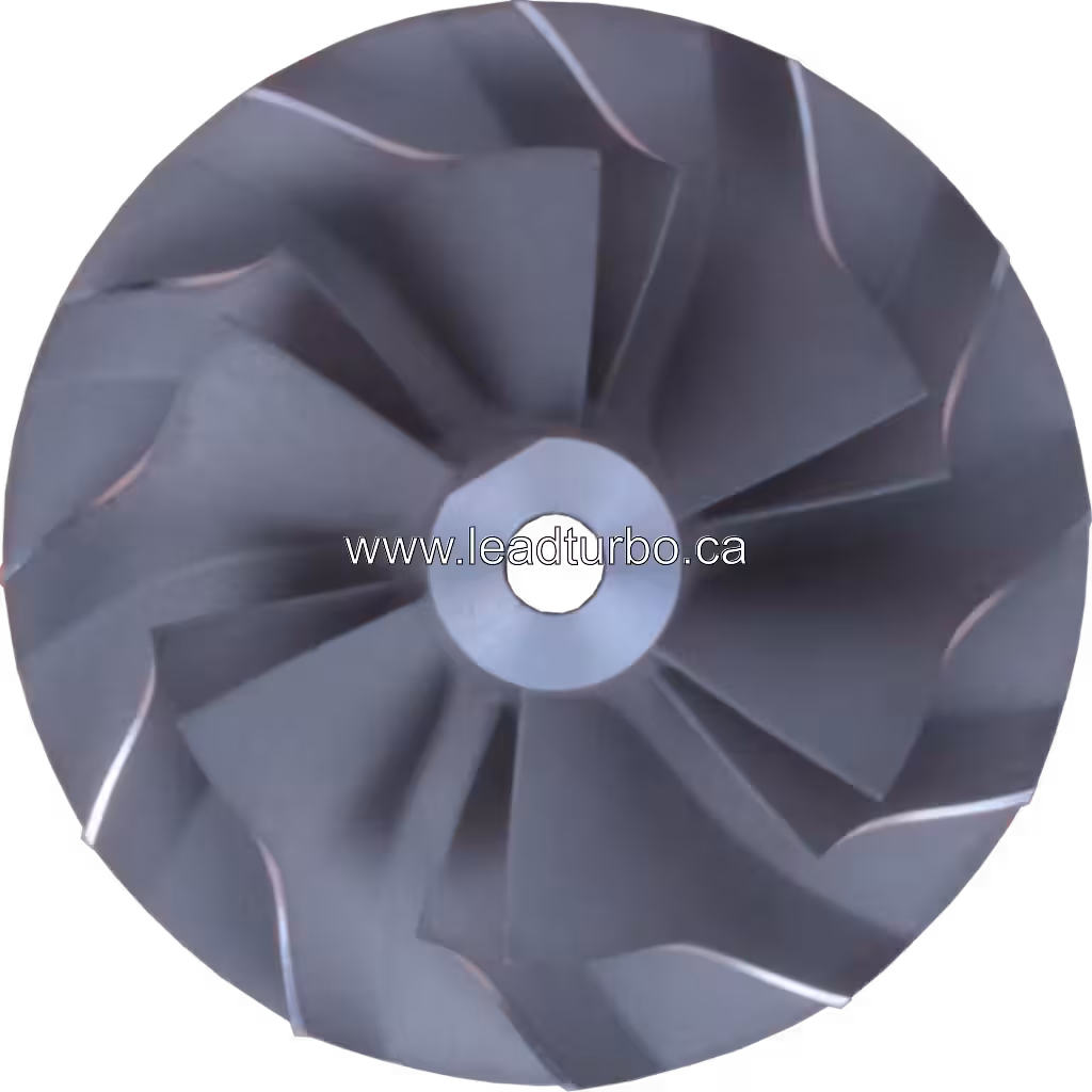 Koło sprężarki 14411-EB70A CW do turbosprężarki J96 top view