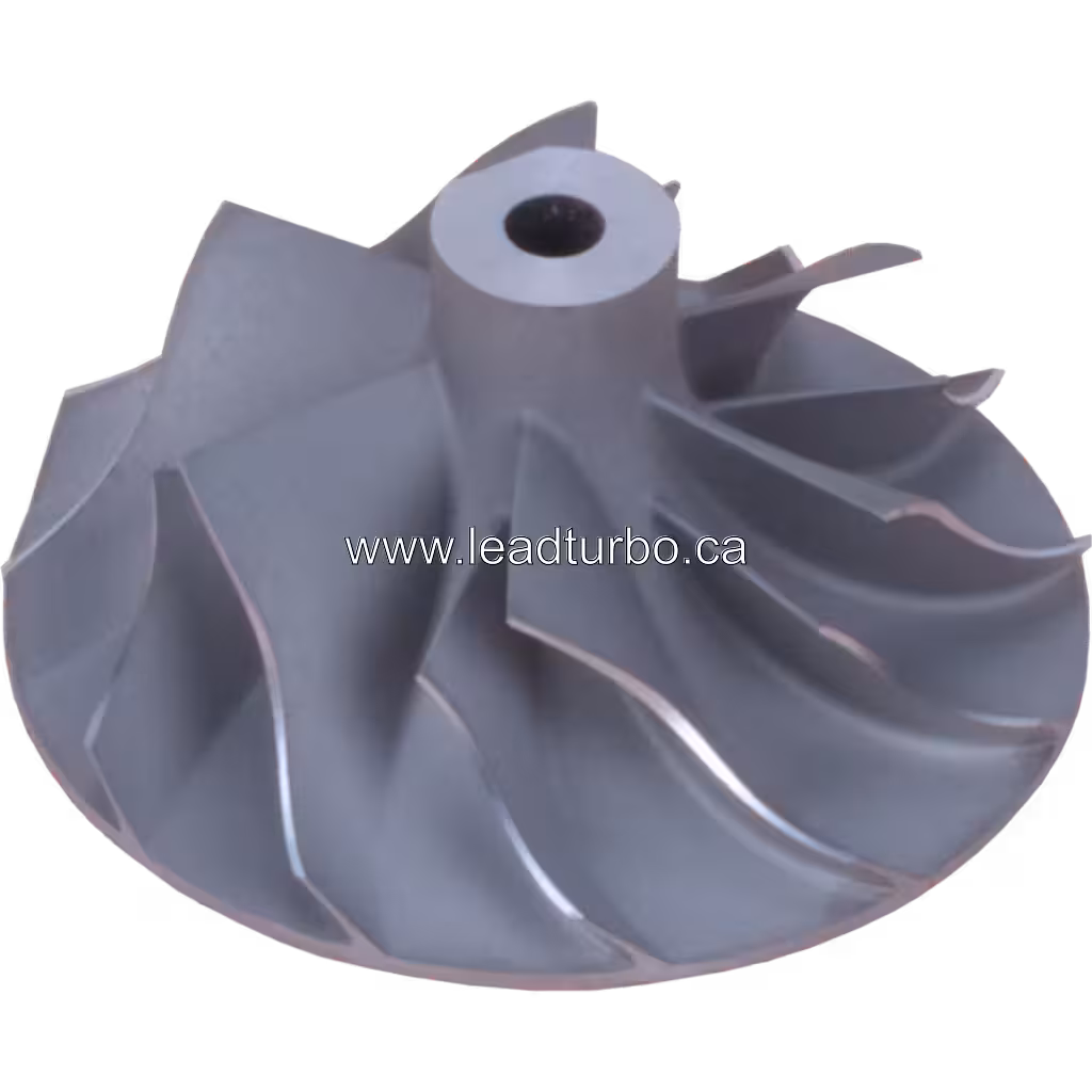 Koło sprężarki 14411-EB70A CW do turbosprężarki J96 45 degree view