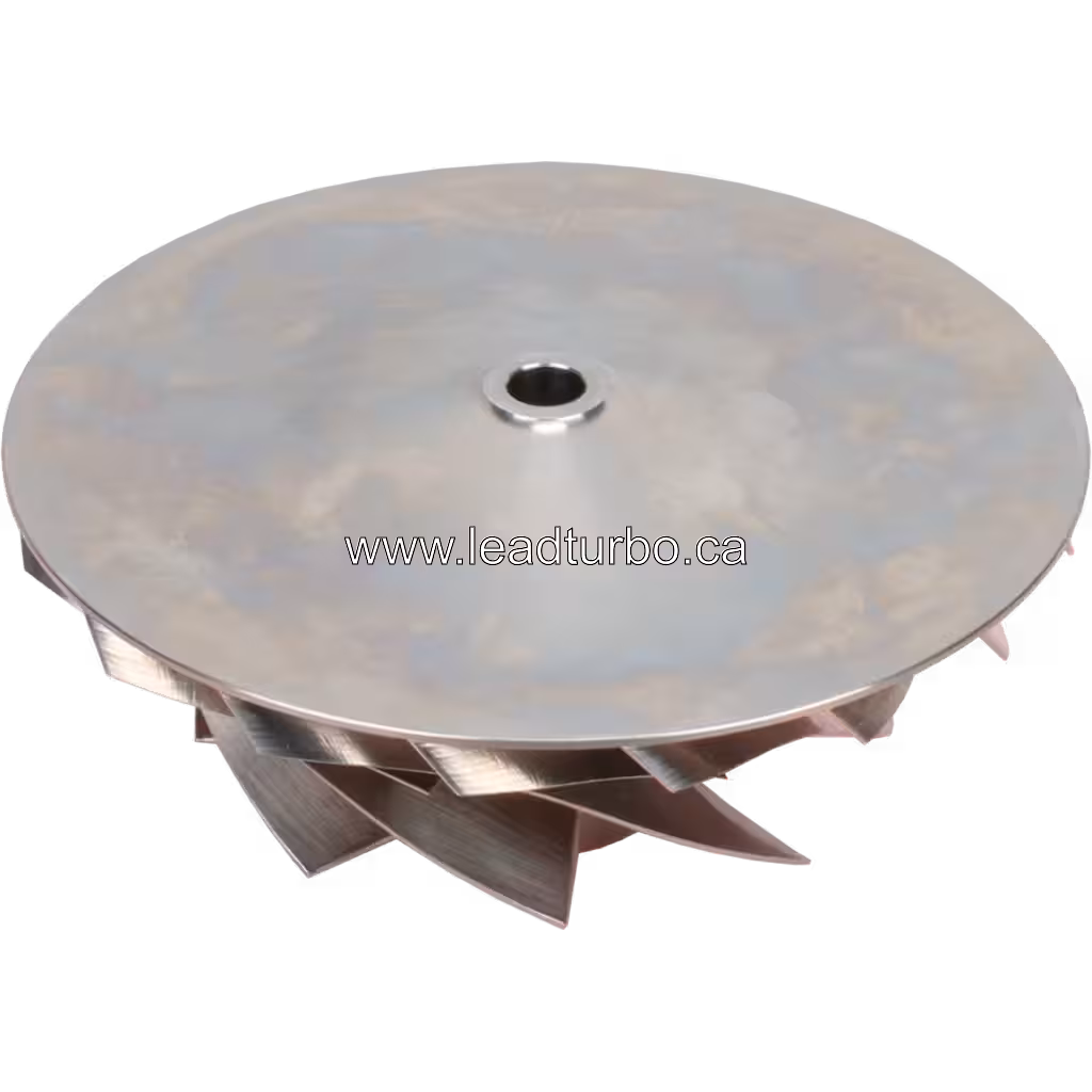 Koło sprężarki 3794691 HX83 do Cummins QSK50 G6 – zamiennik bottom 45 degree view