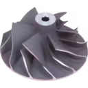 Koło sprężarki FOR 733676-0003 CW do turbosprężarki J96 widok z przodu