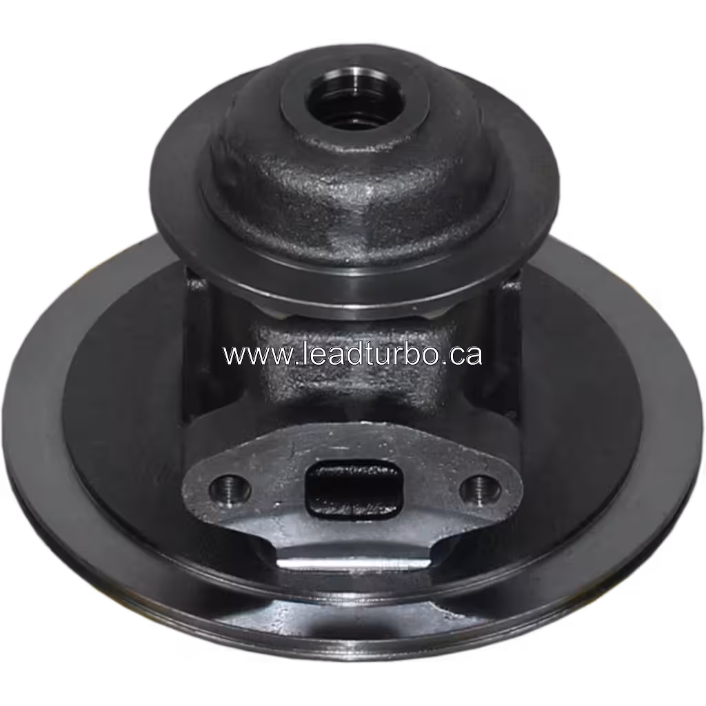 Korpus łożyska turbosprężarki 167730 S200S-001 do CAT 938G / 3126 bottom 45 degree view