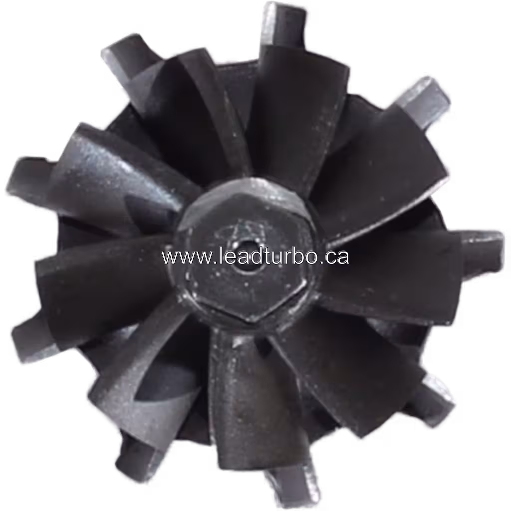 Roue Turbine 047-230 TW pour Turbo HT12-19D Nissan ZD30 Frontier top view