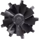 Roue Turbine 047-230 TW pour Turbo HT12-19D Nissan ZD30 Frontier thumbnail 2