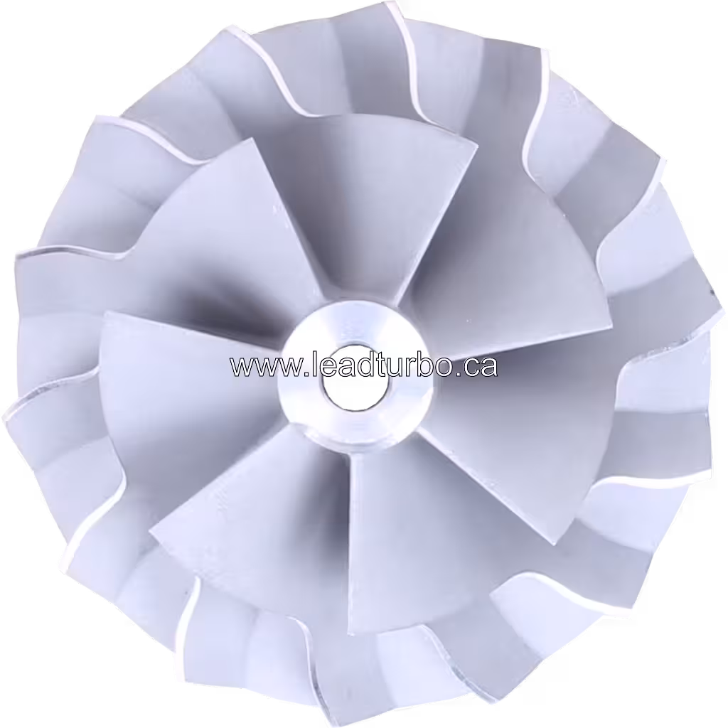 Roue de compresseur turbo 2116960 CW vue de face
