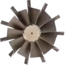 Roue de turbine 2843427 TW pour turbo HX83 Cummins QSK60 Marine thumbnail 2