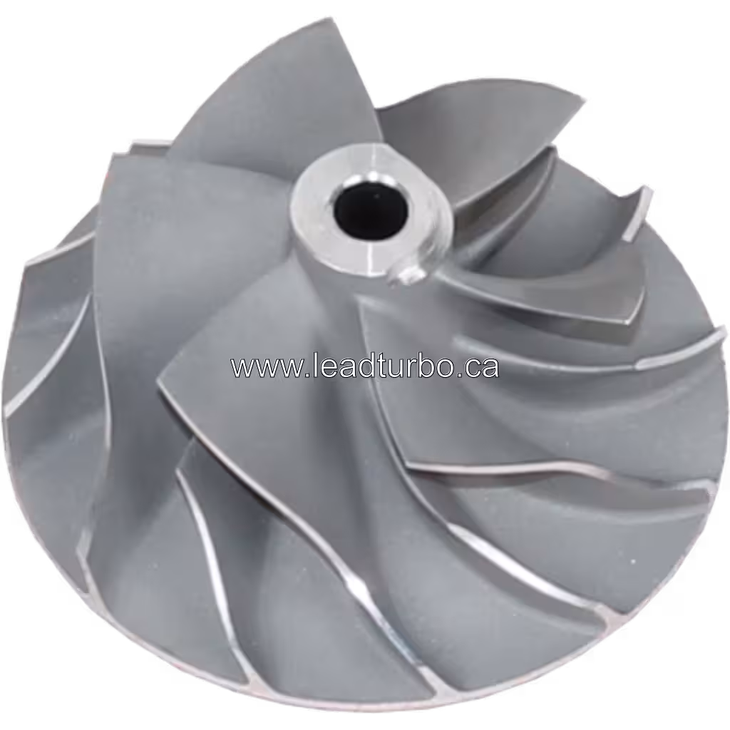 Rueda de compresor de aluminio para turbo Isuzu 4HE1