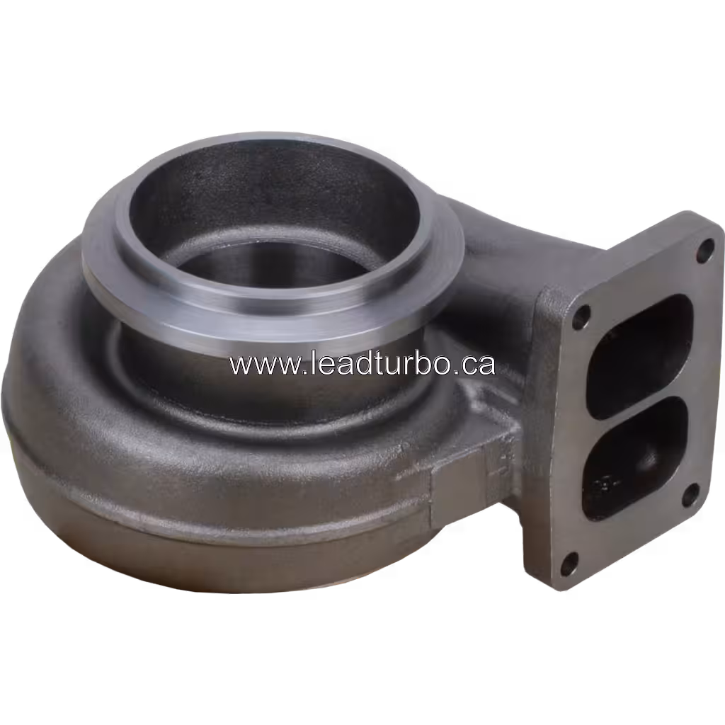 Gusseisen Turbine Housing 171698 mit poliertem Auslassflansch