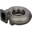 Turbine housing 3522914A HC5A vista inferior, apertura circular mecanizada