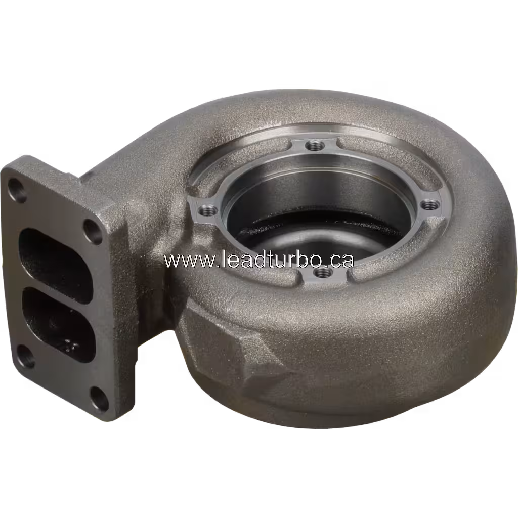 Turbine Housing H1E 3524689 TH pour MAN 0826F bottom 45 degree view