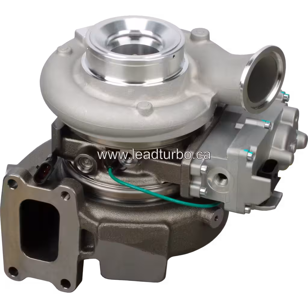 Vista frontal del turbo reemplazo 6411490
