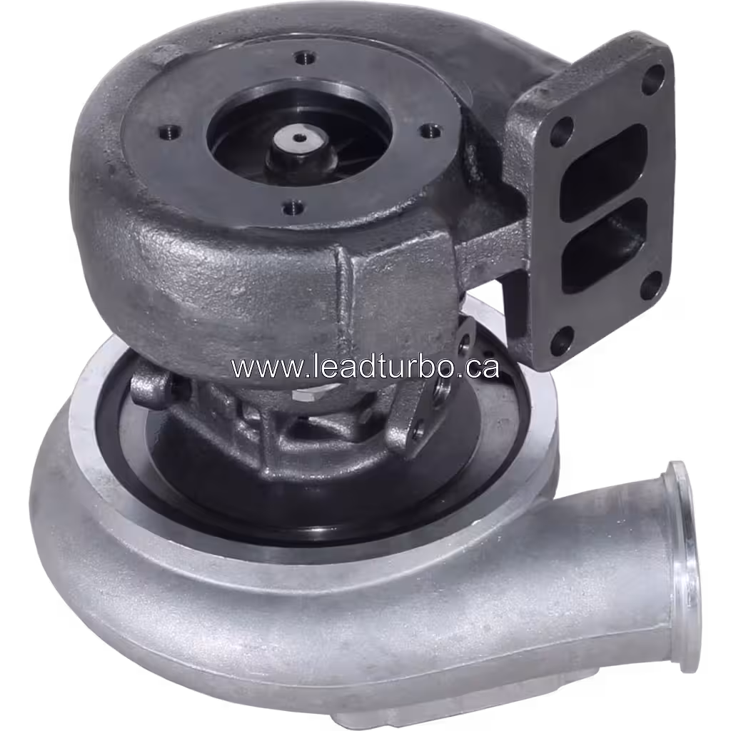 Turbo HX35 504087676 para IVECO - Reposição Aftermarket bottom 45 degree view