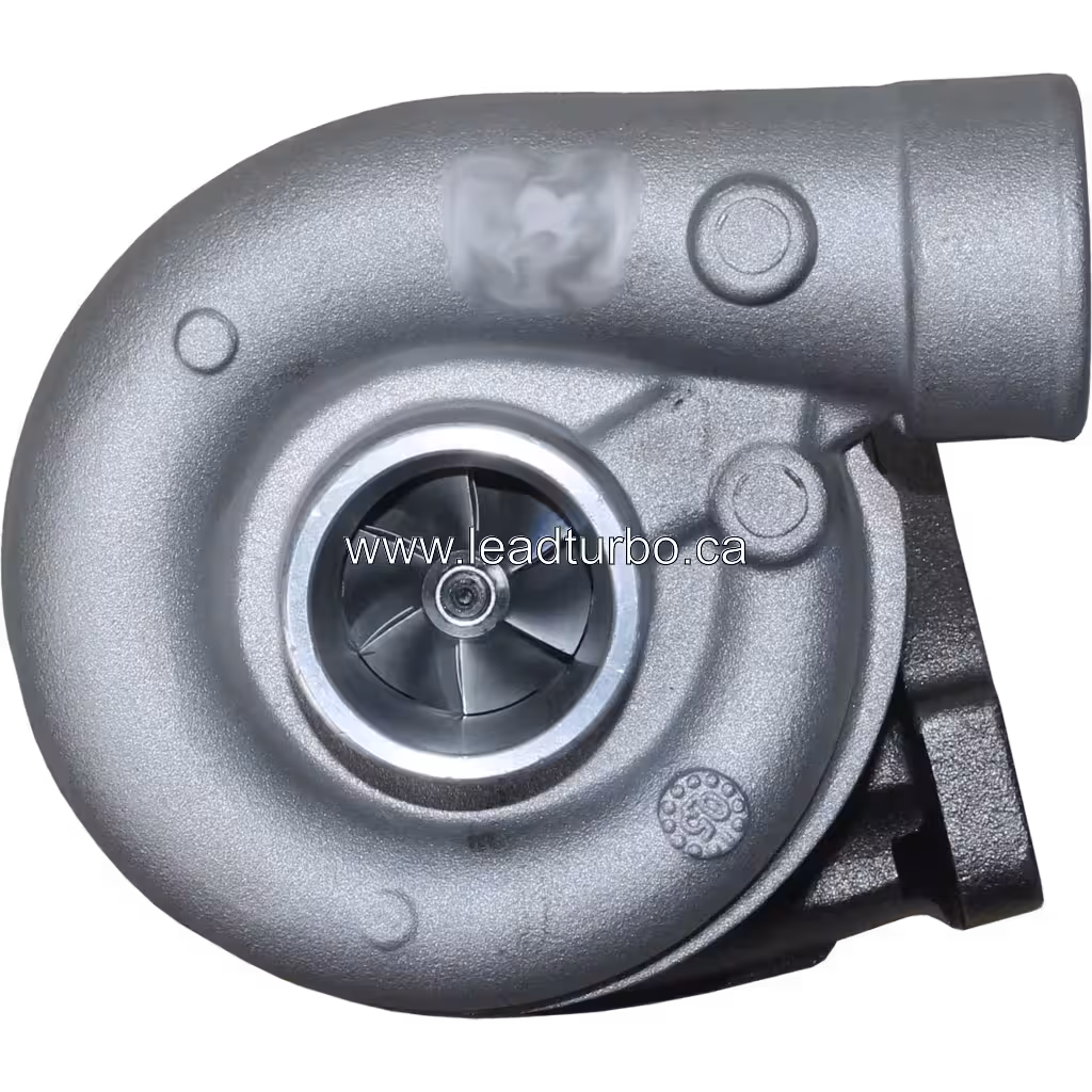 Vista frontal del turbocompresor 2674A177 S1B para Perkins 704-30T