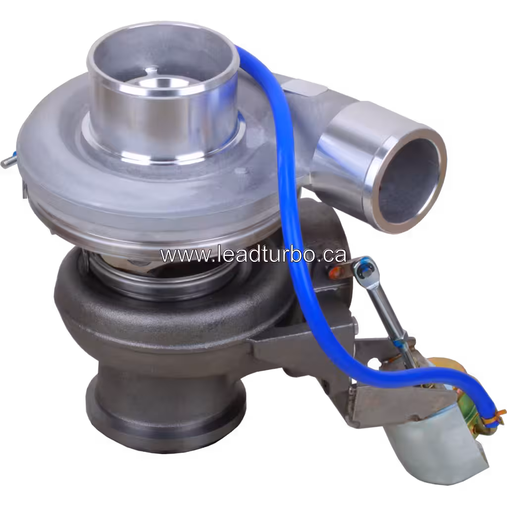 Vista lateral del turbo reemplazo 10R3651