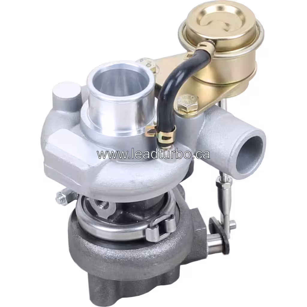 Vista lateral del turbo reemplazo 49173-03410