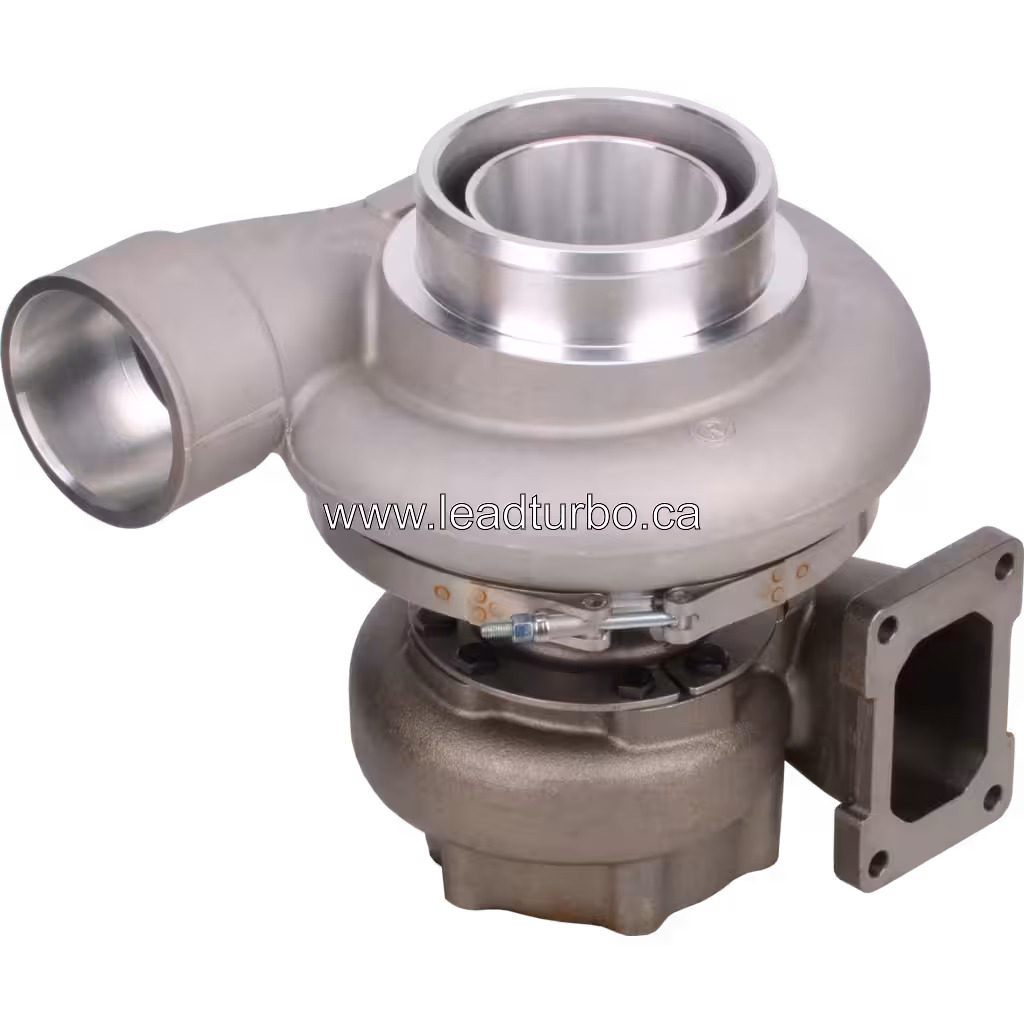 Vista replacement a 45 graus do turbo KTR110M-432A para Komatsu SAA6D140E