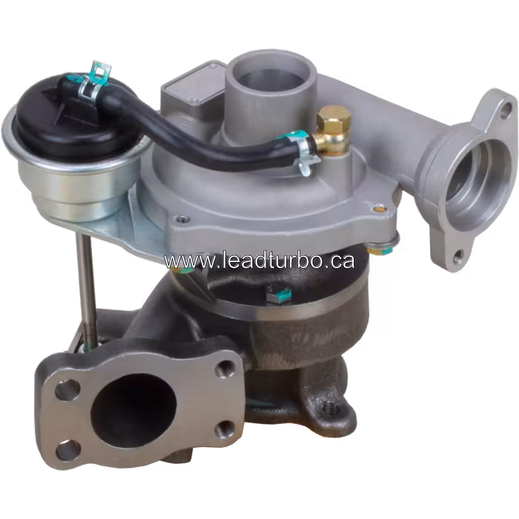 Turbo Peugeot 206 HDI motor DV4TD lateral