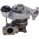 Turbo Peugeot 206 HDI motor DV4TD lateral
