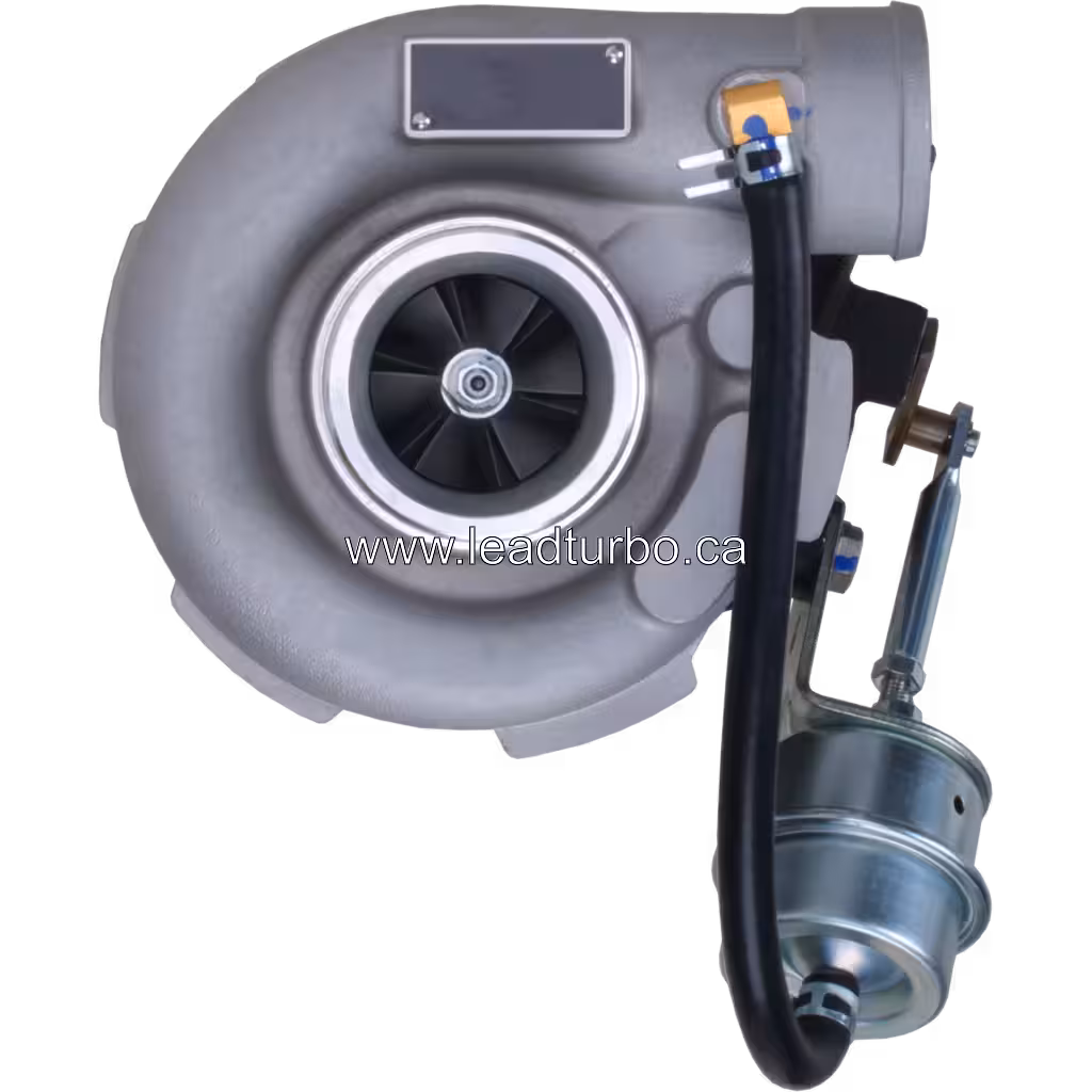 Detalle de la carcasa del turbocompresor JP60C
