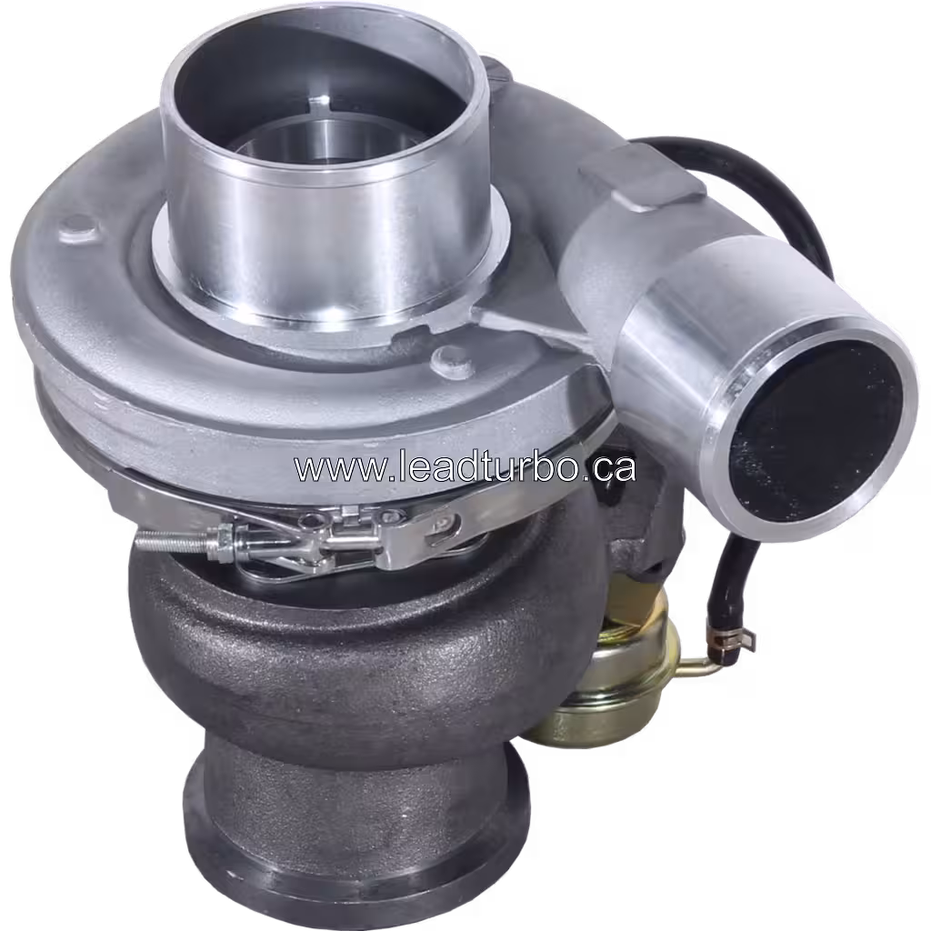 Vista lateral del turbocompresor CAT C9 210HP