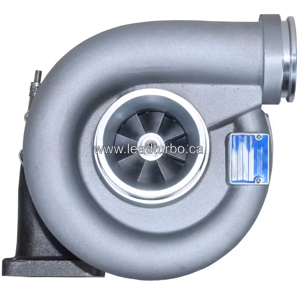 Detalle de la carcasa del turbocompresor IVECO