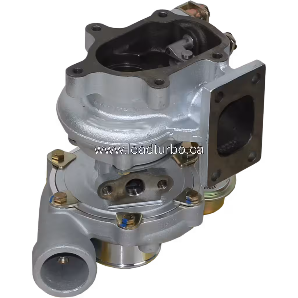 Turbocompresseur 1008200FA01 HP55 pour JAC HFC4DA1-1 bottom 45 degree view