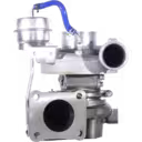 Turbocompresseur CT26 17201-17010 vue avant avec boîtier d'actionneur