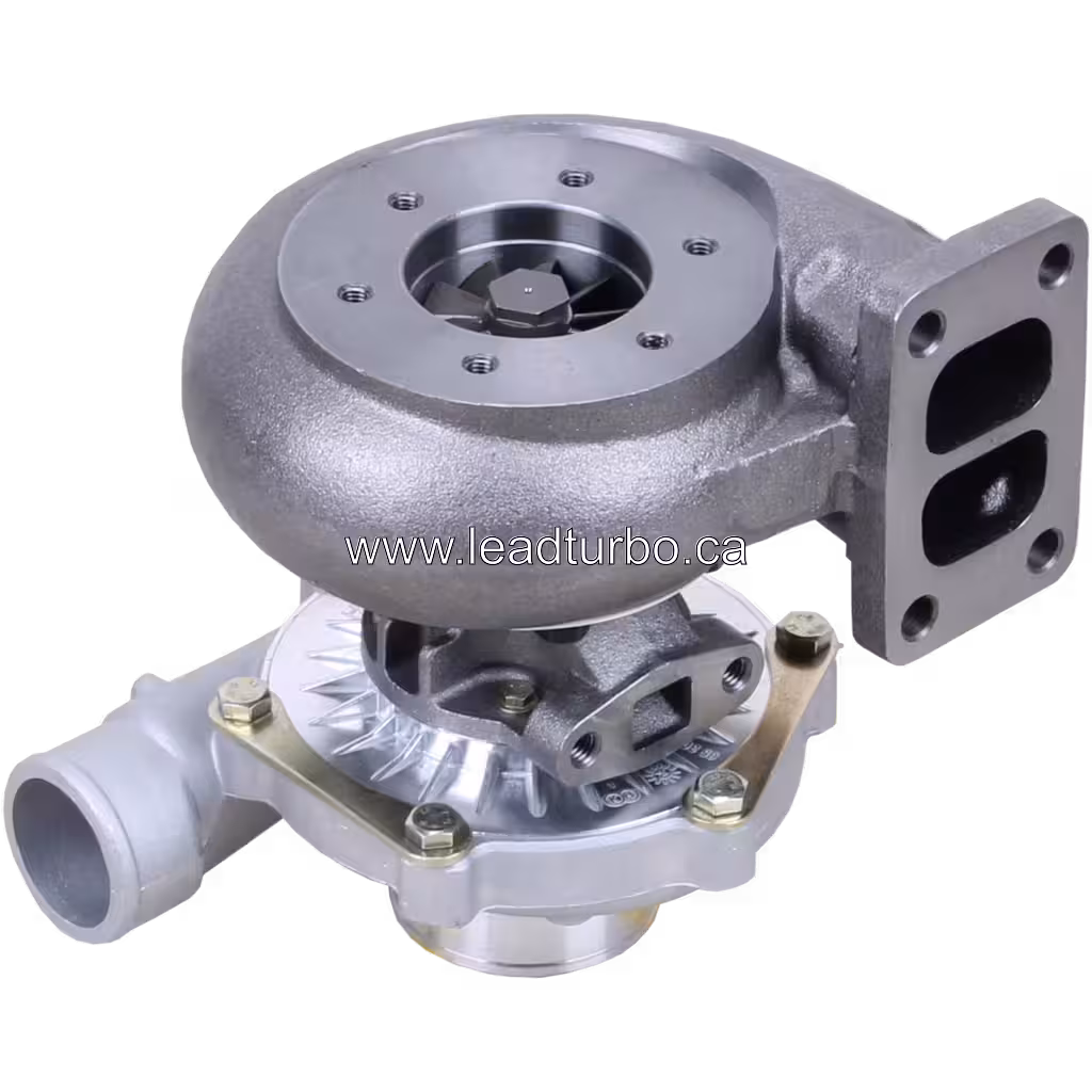 Turbocompresseur de remplacement 465600-0009 pour Volvo TD60B bottom 45 degree view