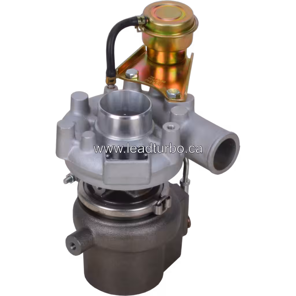 Turbocompresseur de remplacement ME014881 TD05H pour Mitsubishi 4D31 4D34 45 degree view