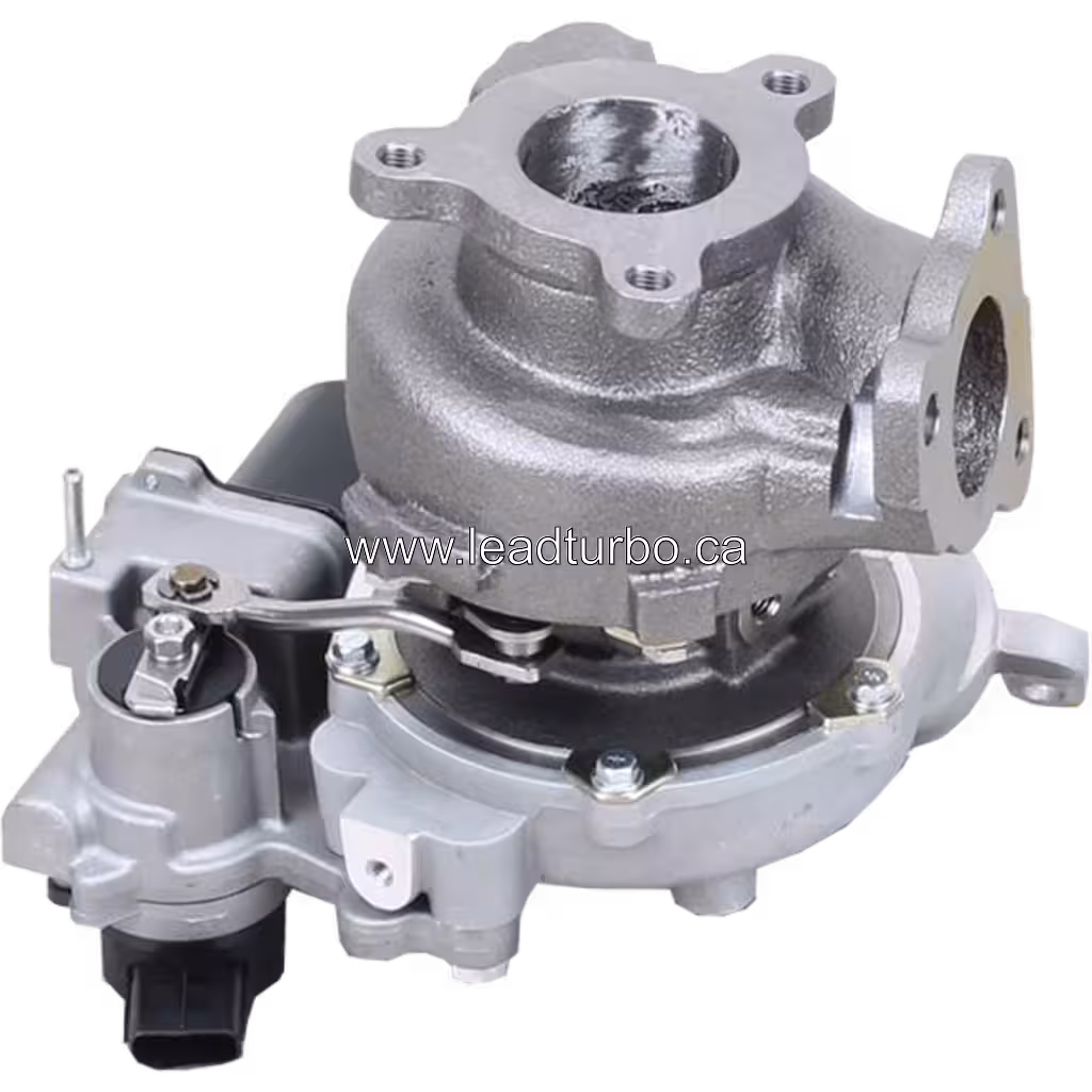 RHV4 Turbolader Vorderansicht mit Steller