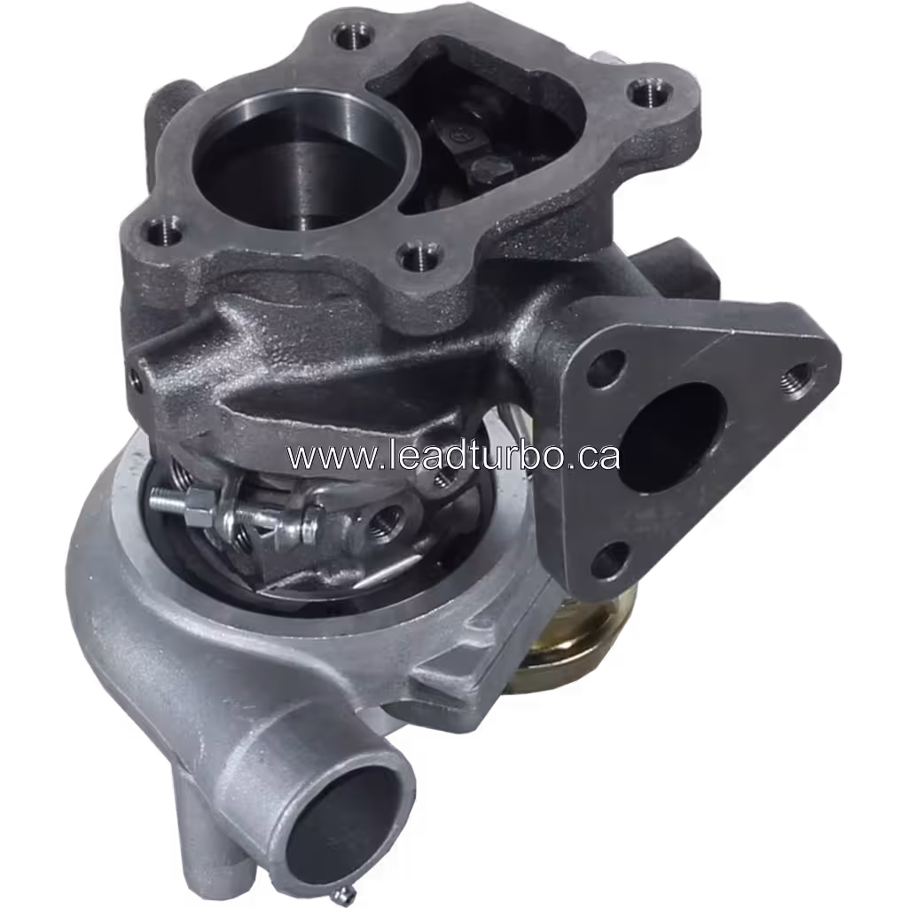 Mitsubishi 4D56 Turbolader Seitenansicht