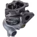 Mitsubishi 4D56 Turbolader Seitenansicht