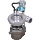 Turbosprężarka 28230-45500 z numerami OEM 49178-03130 i 49178-03133 widok z boku