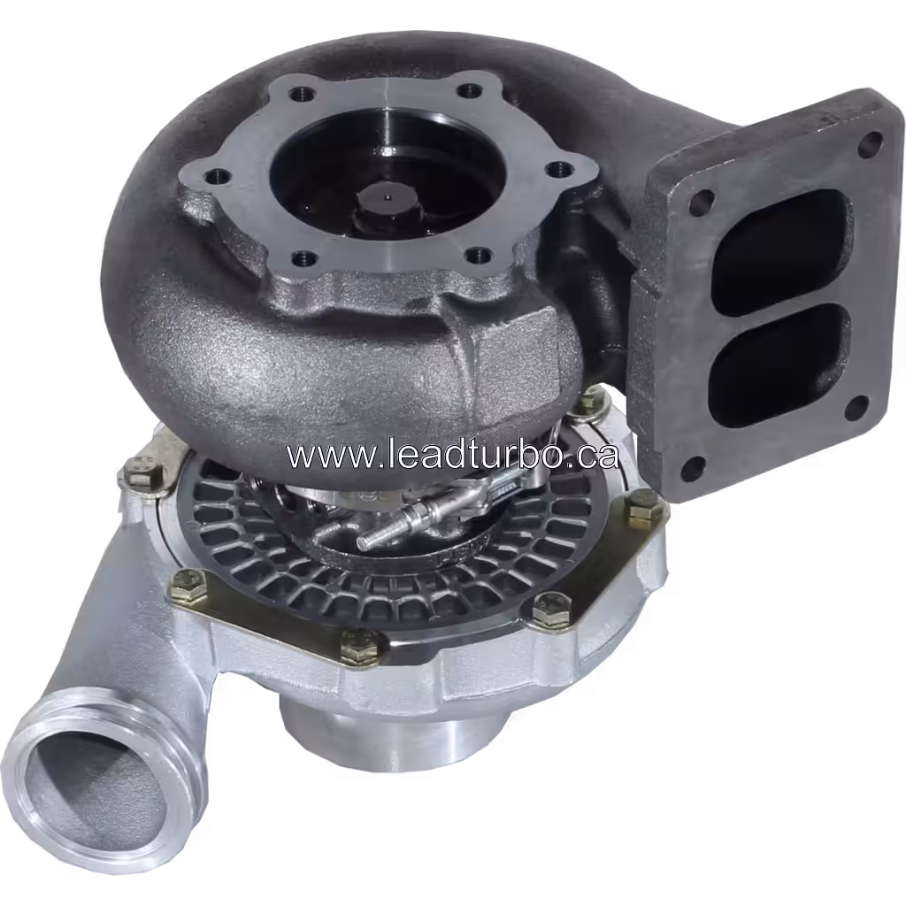 Turbosprężarka 454003-0001 TA5126 do IVECO EUROTECH TRUCK bottom 45 degree view