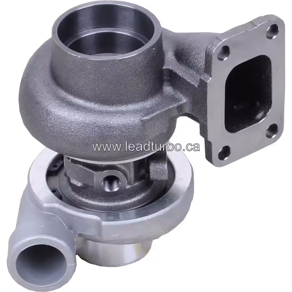 Turbosprężarka 466898-5006 TB2518 – zamiennik do ISUZU, Chevrolet, GMC bottom 45 degree view