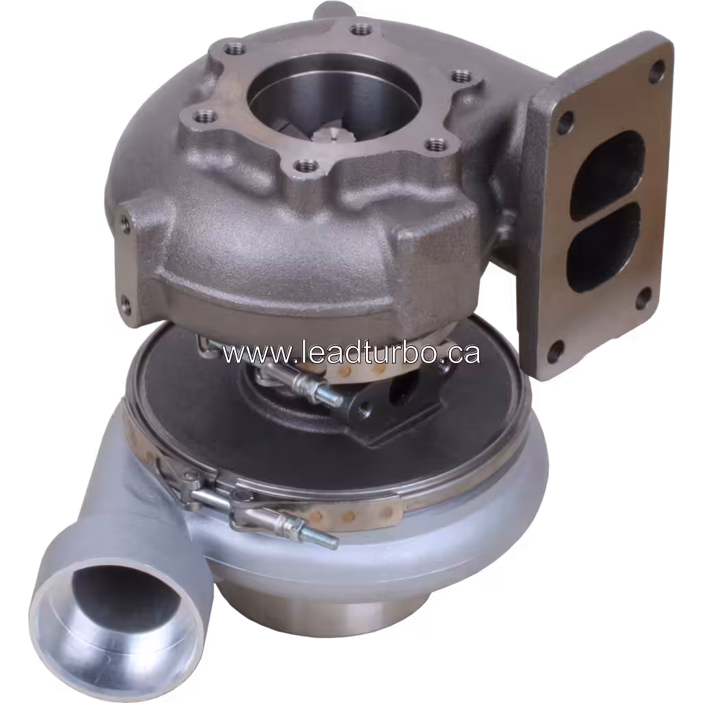 Turbosprężarka 53319887137 K31 do Mercedes-Benz Actros OM501LA-E3 bottom 45 degree view