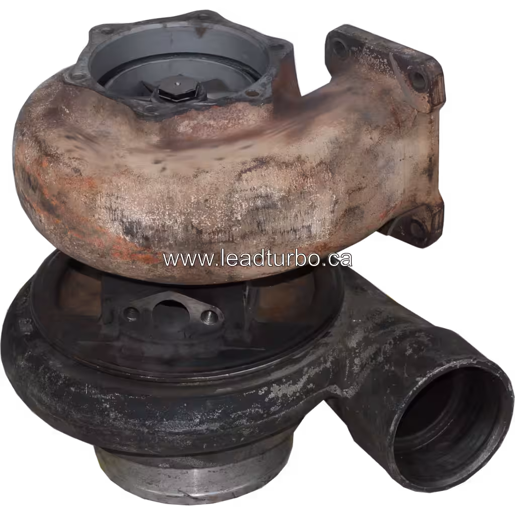 Turbosprężarka 6505-67-5040 KTR110L-F85PW do Komatsu HD785-7 bottom 45 degree view