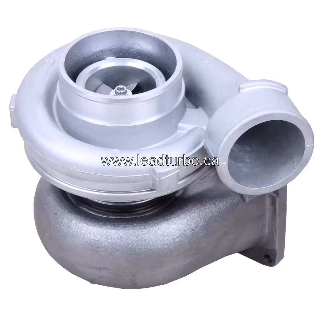 Turbosprężarka 710224-5 z numerem OEM 65 09100-7160 widok boczny