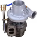 Turbosprężarka Cummins CM850 widok boczny z uchwytami