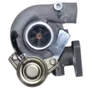Turbosprężarka zamiennik do silnika Mitsubishi 4D56 widok z przodu