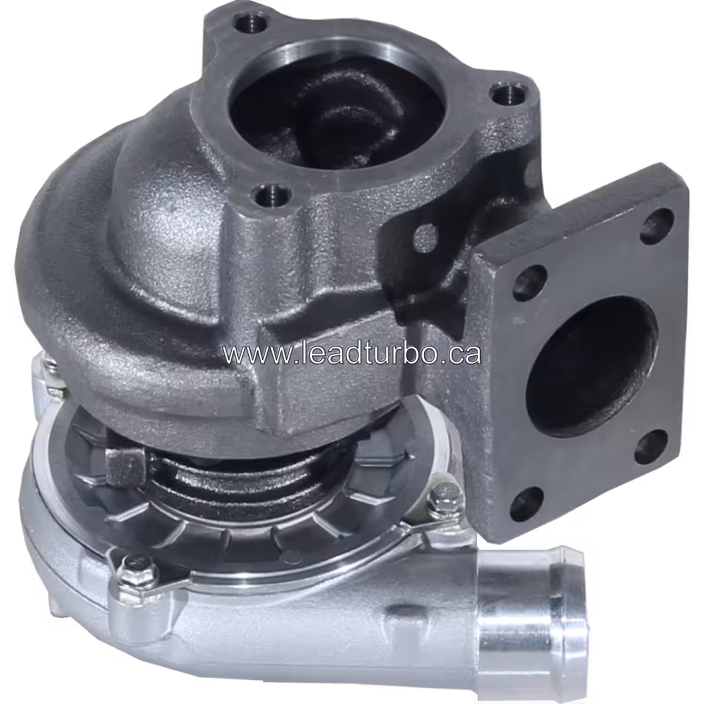 Turbosprężarka zamiennik do silnika Perkins 1103A 75HP bottom 45 degree view