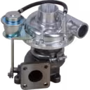RHF4-46001P8 Turbolader Modellansicht mit Kompressorrad
