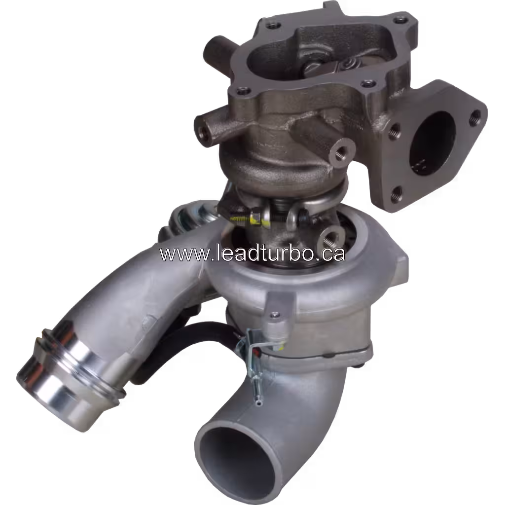 Турбокомпресор 28231-4A751-R TD03L4-10TK3-F2 для Hyundai D4CB bottom 45 degree view