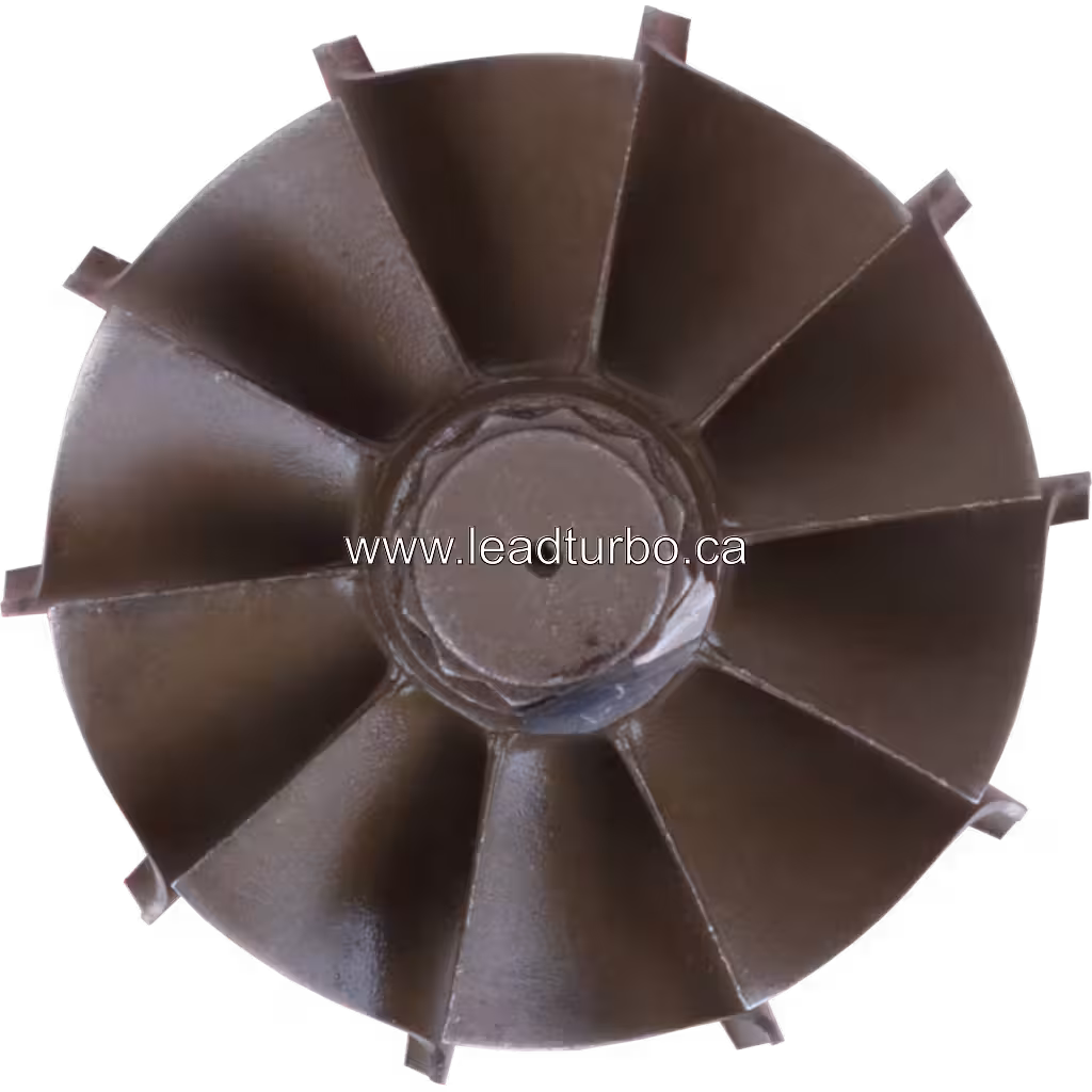 318933 Turbine Wheel S410T Turbocharger - OM460LA 456HP Replacement front view